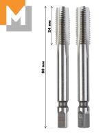 Метчик  М10*1,25 Р6М5 м/р  комплект из 2 шт  ГОСТ 3266-81 Метчик  М10*1,25 Р6М5 м/р  комплект из 2 шт  ГОСТ 3266-81