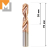Сверло D10.2*35*10.2*70 твердосплавное TiSiN