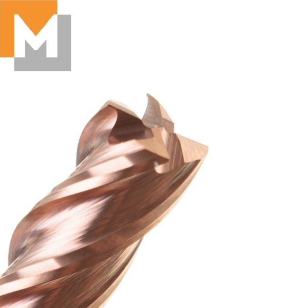 Фреза концевая  D4.0*10*D4*50*4T тв.сплав TiSiN S серия