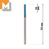 Фреза концевая  D4.0*16*D4*75*4T тв.сплав AlTiSiN G серия