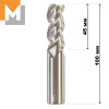 Фреза концевая  D18.0*45*D18*100*3T по Алюминию тв. Сплав