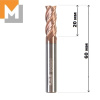 Фреза концевая  D8.0*20*D8*60*4T тв.сплав TiSiN S серия