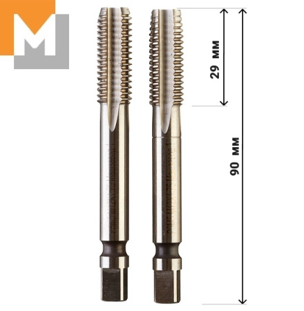 Метчик  М12 Р6М5 м/р  комплект из 2 шт  ГОСТ 3266-81
