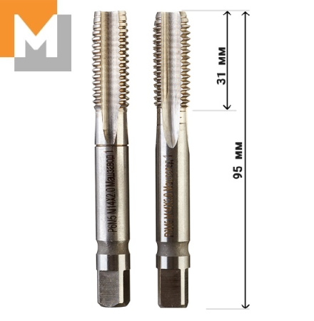 Метчик  М14 Р6М5 м/р  комплект из 2 шт  ГОСТ 3266-81
