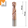 Сверло D11.5*35*11.5*70 твердосплавное TiSiN