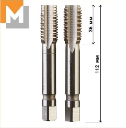Метчик  М20 Р6М5 м/р  комплект из 2 шт  ГОСТ 3266-81
